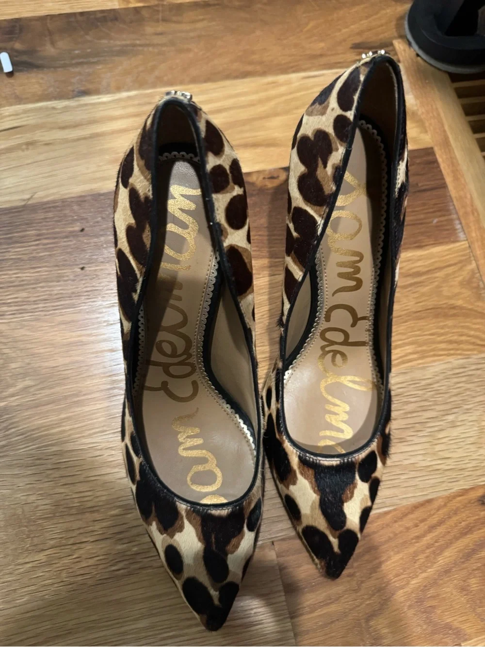 Sam Edelman Leopard Print Pointed Toe Pumps - Women